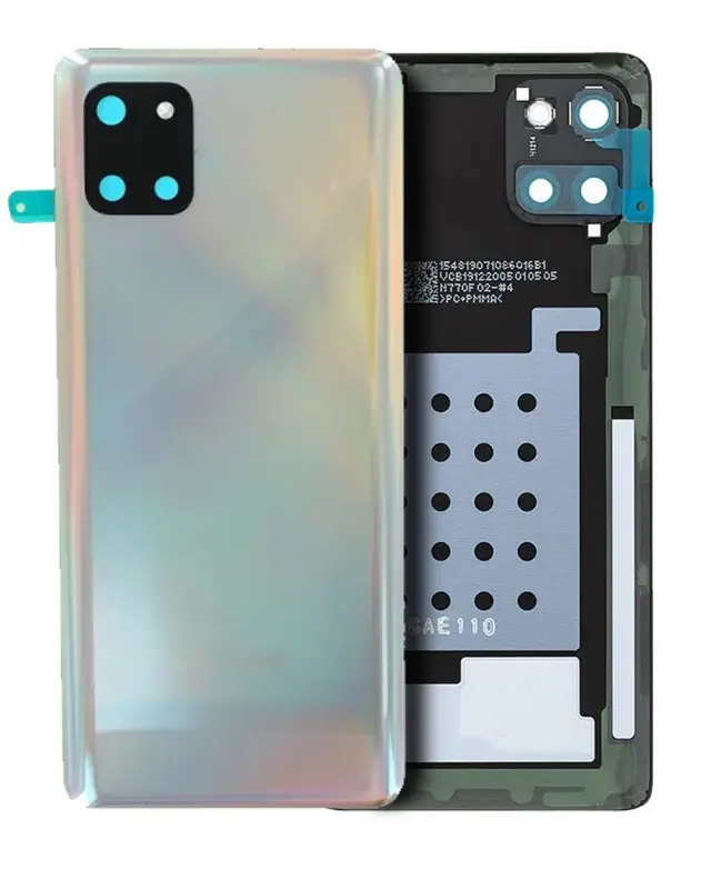 Vitre arrière pour Samsung Galaxy Note 10 Lite (pack service origine, Aura Glow)