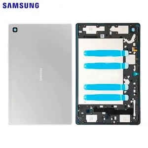 Cache Arrière Original Samsung Galaxy Tab A7 Wi-Fi T500 GH81-19737A Argent Métallique