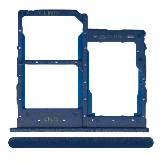 Tiroir SIM pour Samsung Galaxy A01 Core (A013 / 2020) (bleu)