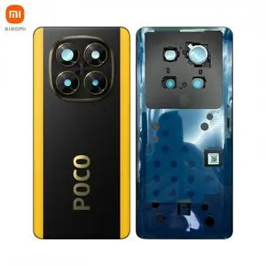 Cache Arrière Original Xiaomi Poco X7 5G 5600080O16P00 Noir