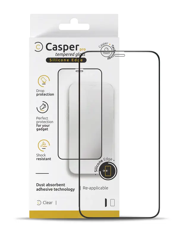 Verre trempé pour iPhone 15 / 16 (blister, transparent)