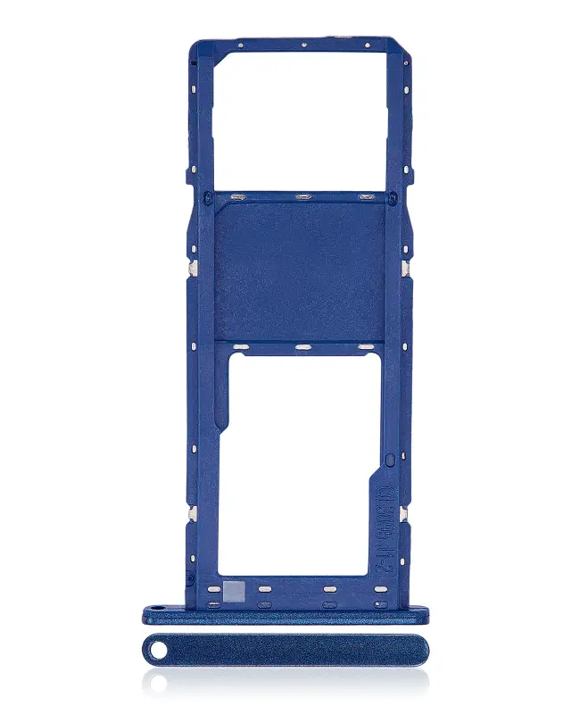 Tiroir SIM pour Samsung Galaxy A02S (A025 / 2020) / A03 (A035 / 2021) (bleu)