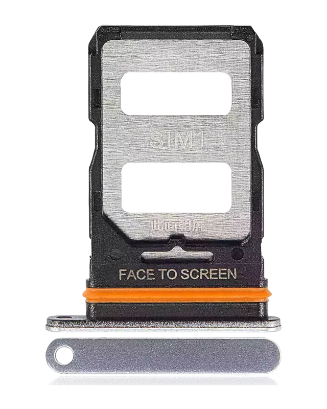Tiroir SIM pour Xiaomi Redmi Note 12T Pro / Poco X4 GT (blanc)