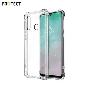 Coque Silicone Renforcée PROTECT pour Samsung Galaxy A40 A405 Transparent
