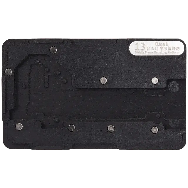Plateforme de rebillage de couche intermédiaire 4-en-1 Qianli pour iPhone 13/13 Mini/13 Pro/13 Pro Max (sans couvercle)