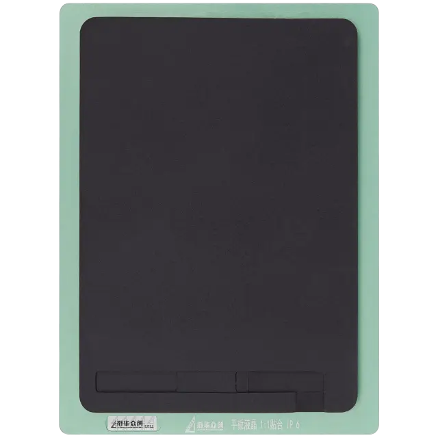 Tapis de pressage noir XHZC pour reconditionnement d’écran — iPad Air 2