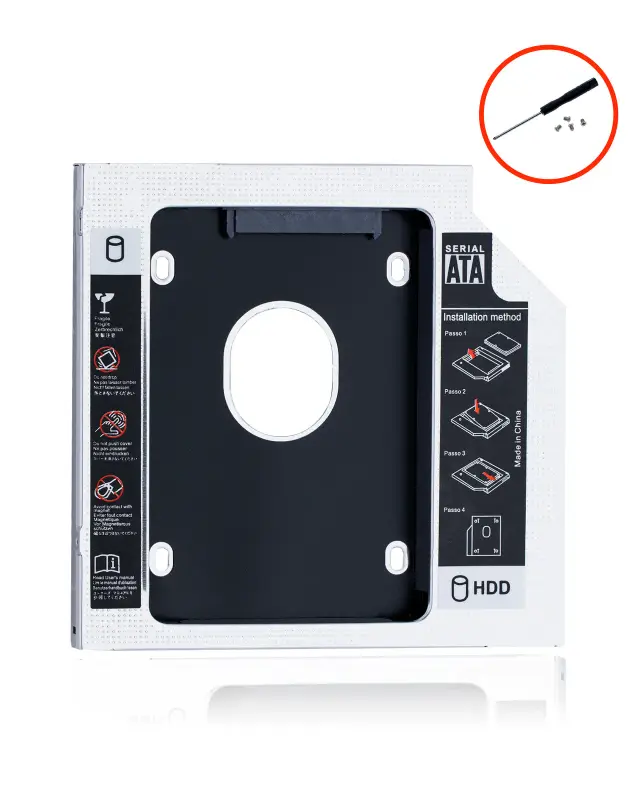 Adaptateur de disque dur en baie optique pour Apple MacBook 13" A1342 (2009-2010)