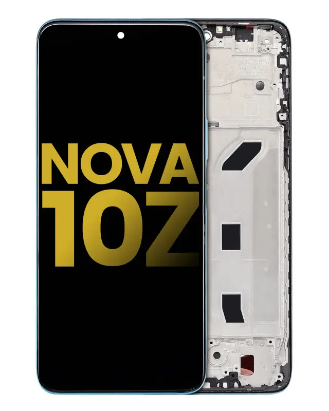 Écran LCD avec châssis pour Huawei Nova 10z (reconditionné, vert)