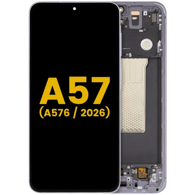 Écran OLED avec châssis pour Samsung Galaxy A57 5G (A576 / 2026) (reconditionné, Lilac)