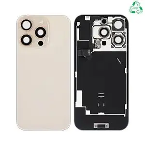 Cache Arrière Aftermarket (PIEC) Apple iPhone 16 Pro Titane Sable