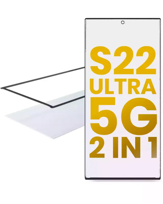 Vitre d’écran avec OCA pour Samsung Galaxy S22 Ultra 5G