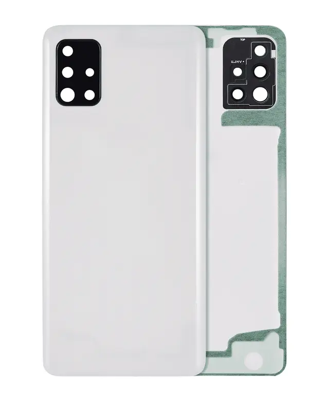 Vitre arrière pour Samsung Galaxy A51 4G (A515 / 2019) (compatible premium, Prism Crush White)