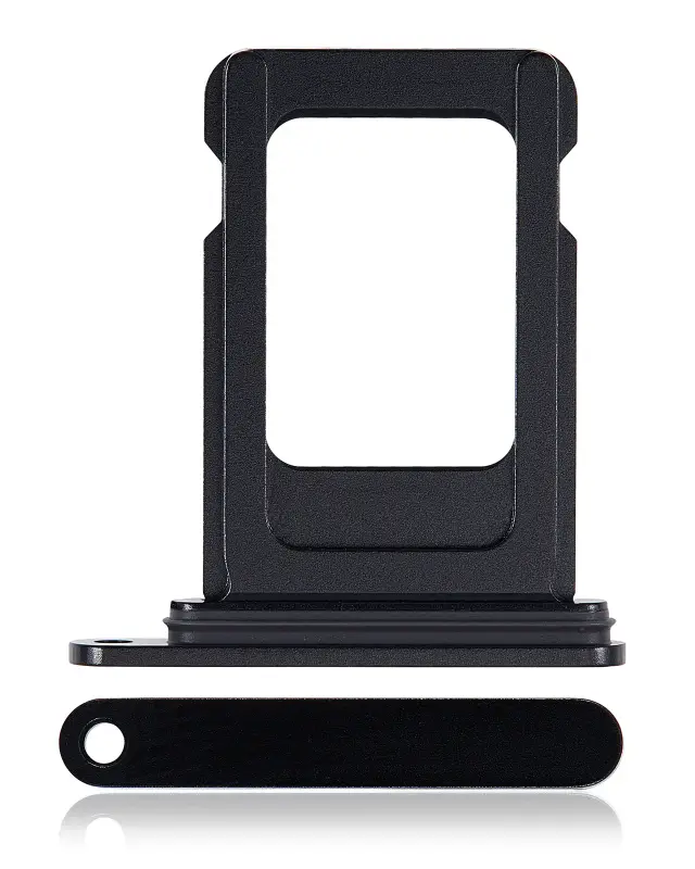 Tiroir SIM pour Apple iPhone 15 / 15 Plus (noir)