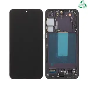 Écran Tactile Original Refurb avec Châssis (PIEC) Samsung Galaxy S23 Plus 5G S916 (Version US) Noir