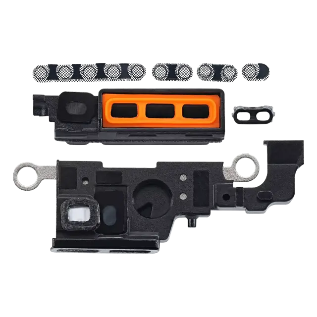 Grille de haut-parleur / micro pour Apple iPhone 14 Plus (minuit, lot de 10)