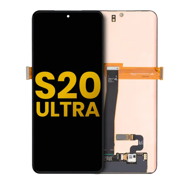 Écran OLED sans châssis pour Samsung Galaxy S20 Ultra 5G (reconditionné, toutes couleurs)