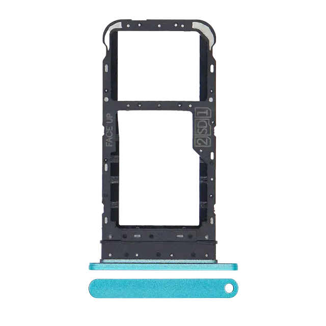 Tiroir SIM pour Motorola Moto E7 (XT2095 / 2020) (Aqua Blue)