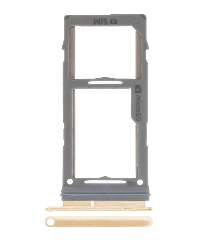 Tiroir SIM pour Samsung Galaxy S10 / S10 Plus / S10E (or)