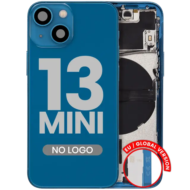 Châssis pour Apple iPhone 13 Mini (version EU, compatible premium, bleu)