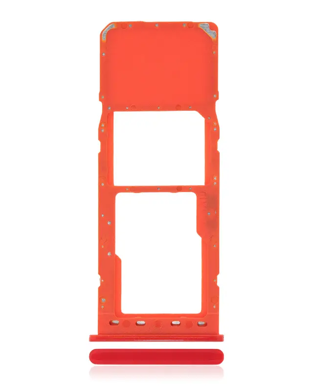 Tiroir SIM pour Samsung Galaxy A10 (A105 / 2019) (rouge)