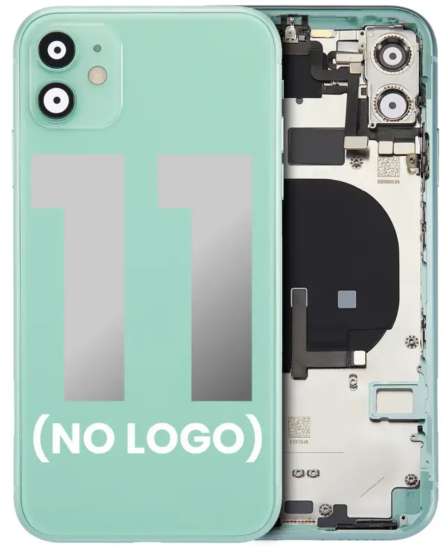 Châssis pour Apple iPhone 11 (sans logo, compatible premium, vert)