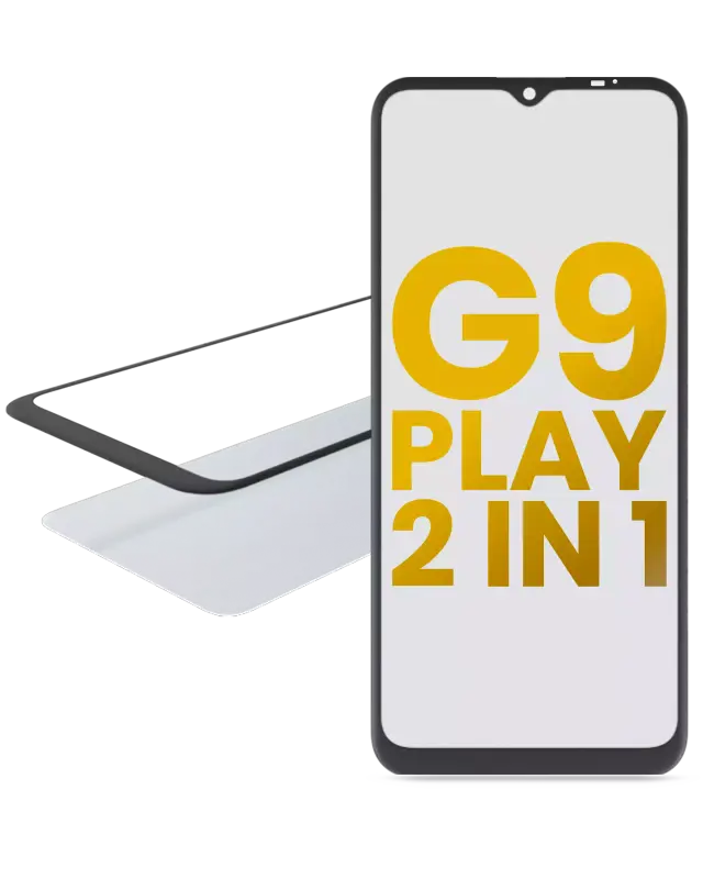 Vitre d’écran avec OCA pour Motorola Moto G9 Play (XT2083 / 2020)