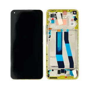 Écran Tactile avec Châssis Xiaomi Mi 11 Lite 5G Jaune Citron