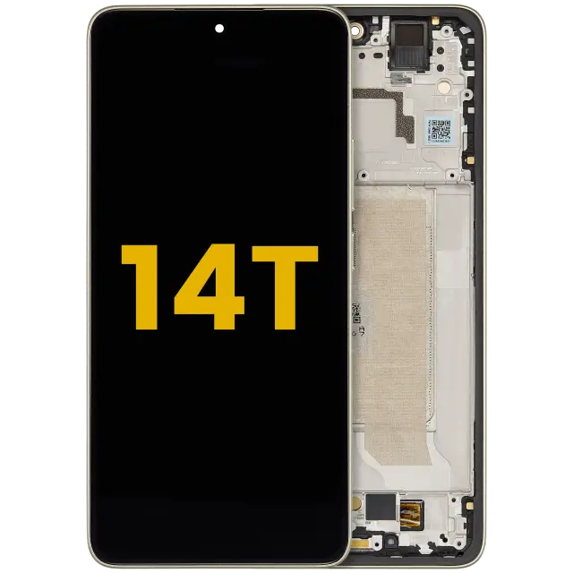 Écran OLED avec châssis pour Xiaomi 14T (reconditionné, Lemon Green)