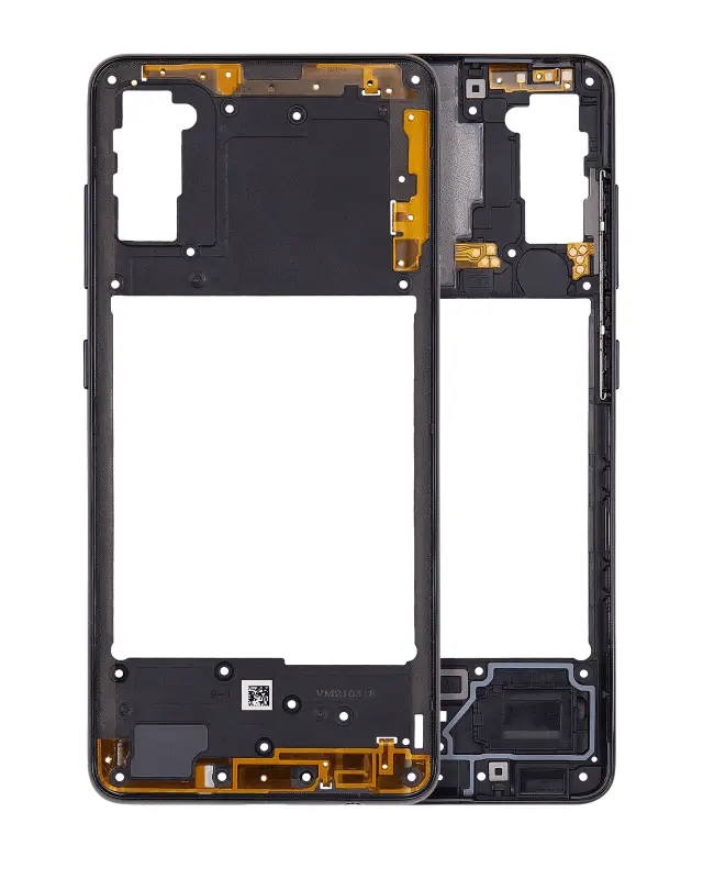 Châssis pour Samsung Galaxy A41 (A415 / 2020) (compatible premium, Prism Crush Black)