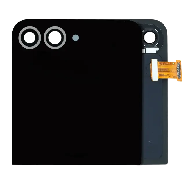 Écran OLED extérieur pour Samsung Galaxy Z Flip 6 5G (pack service origine, Silver Shadow)