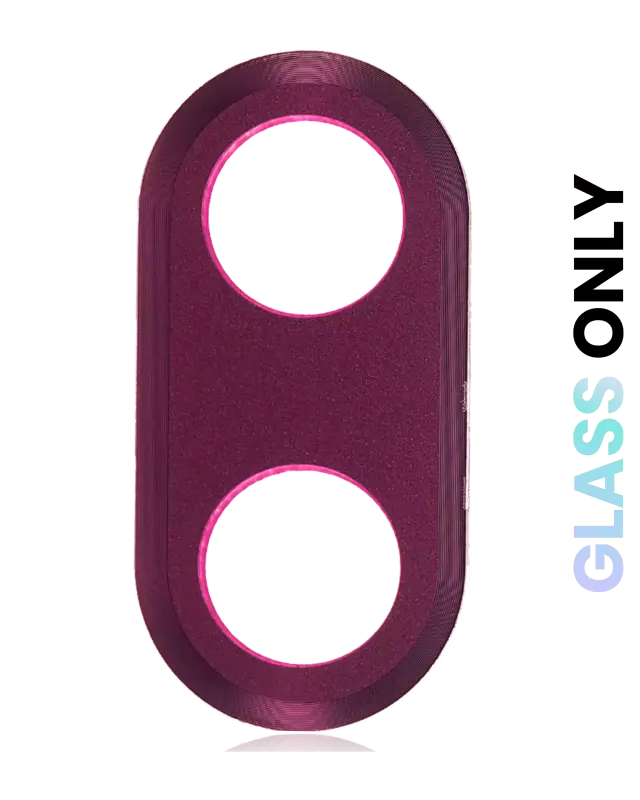 Lentille de caméra arrière avec adhésif pour Motorola One Hyper (XT2027-1 / 2020) (origine, Fresh Orchid)