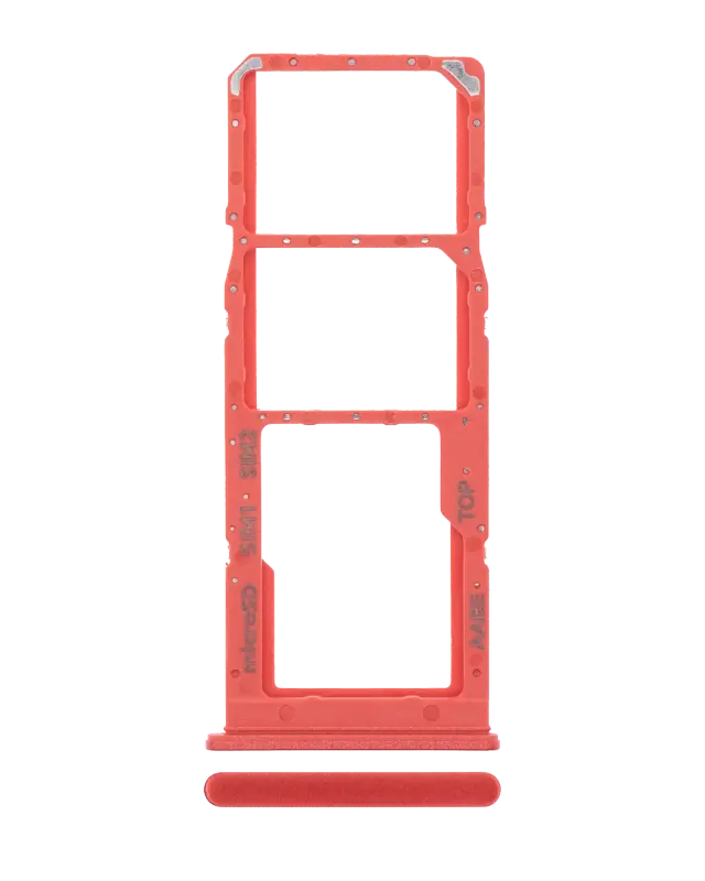 Tiroir SIM pour Samsung Galaxy A12 (A125 / 2020) (rouge)