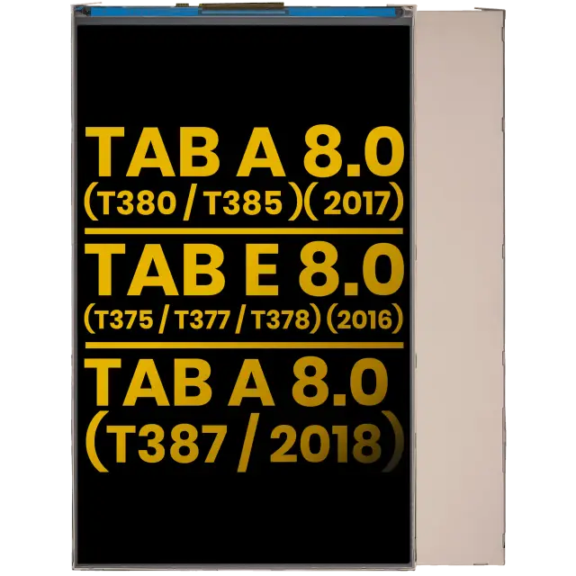 Dalle LCD seule pour Samsung Galaxy Tab A 8.0" (2017) et autres modèles — (reconditionné)