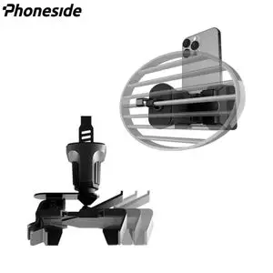 Support Smartphone pour Voiture & Ordinateur Phoneside Kit Carclip