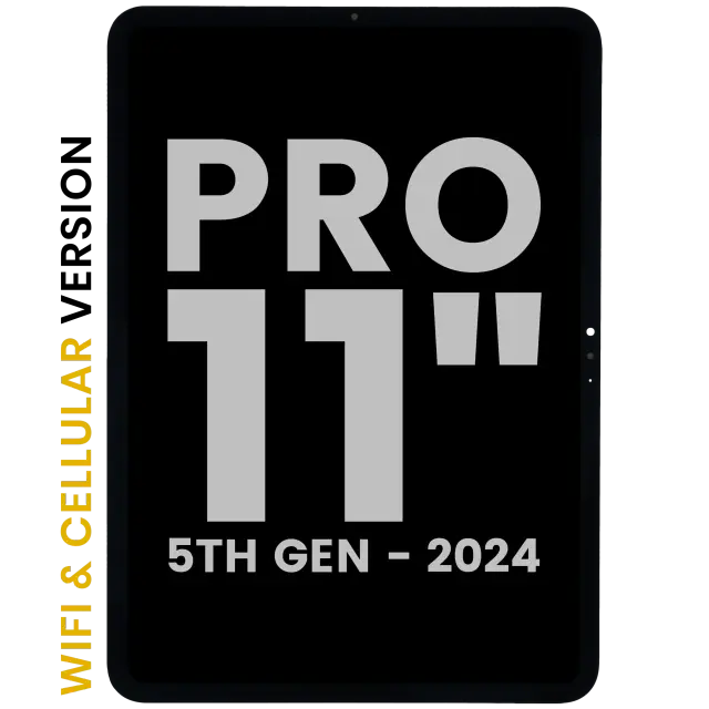 Écran OLED avec vitre tactile pour Apple iPad Pro 11" 5th Gen (2024) (WiFi & Cellular, origine d'occasion, toutes couleurs) — réf. 107182923086