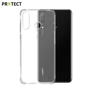 Coque Silicone Renforcée PROTECT pour Huawei P30 Lite/P30 Lite New Edition Transparent