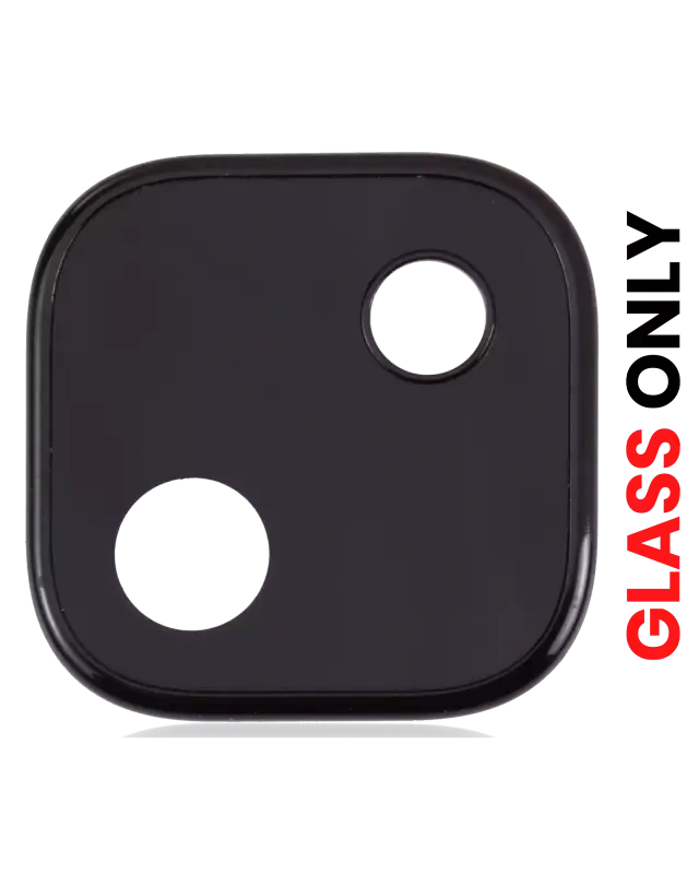 Lentille de caméra arrière avec adhésif pour Google Pixel 4A 5G (compatible premium, lot de 10)