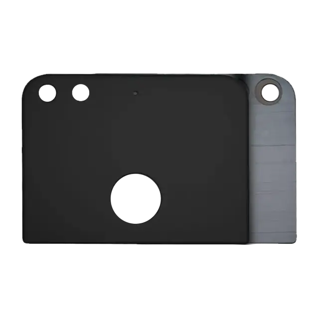 Vitre arrière pour Google Pixel (noir)