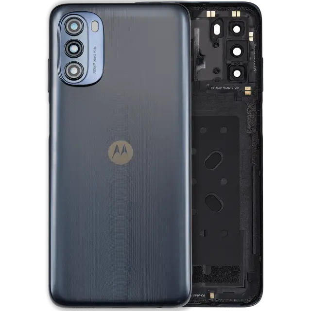 Vitre arrière pour Motorola Moto G 5G (XT2213 / 2022) (Moonlight Gray, origine)