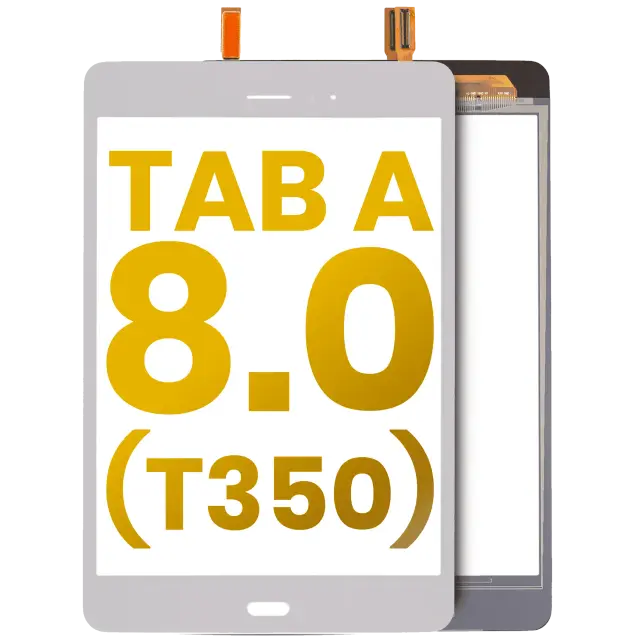 Vitre tactile pour Samsung Galaxy Tab A 8.0" (T350 / T355 / T357) (2015) (blanc)