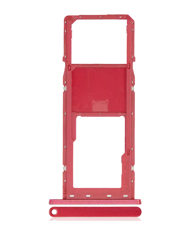 Tiroir SIM pour Samsung Galaxy A03S (A037F / 2021) (rouge)