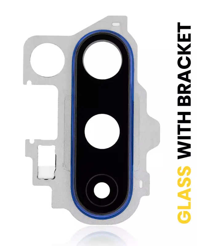 Lentille de caméra arrière avec support pour OnePlus 8 Pro (Ultramarine Blue)