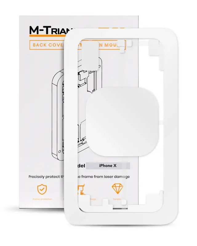 Moule de protection M-Triangel pour machine laser — iPhone X