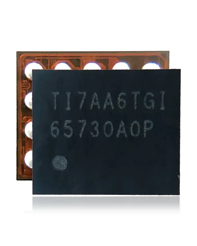 Pièce à microsouder pour Apple iPhone 5C / 5S / 6 / 6 Plus / 6S / 6S Plus / 7 / 7 Plus / 8 / 8 Plus / XR (U3 U1501 U4000 U3703 TI 65730A0P 20 pins)