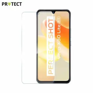 Verre Trempé Classique PROTECT pour Vivo X80 Lite Transparent