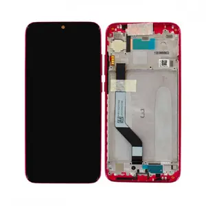 Écran Tactile avec Châssis Xiaomi Redmi Note 7 Rouge