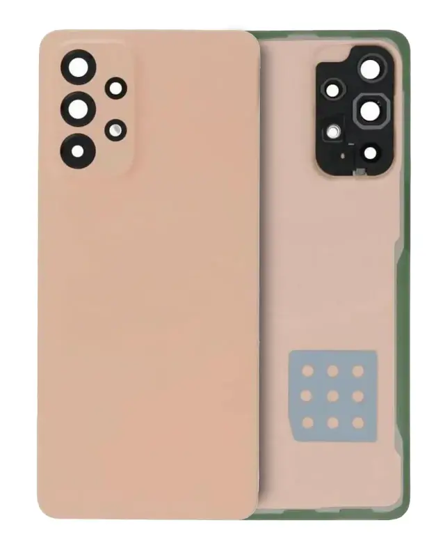 Vitre arrière pour Samsung Galaxy A33 5G (A336 / 2022) (pack service origine, Peach)