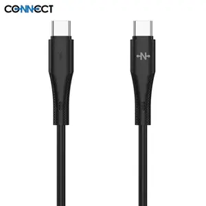Câble Data USB-C vers USB-C CONNECT MC-CNC14 36W (1m) Noir