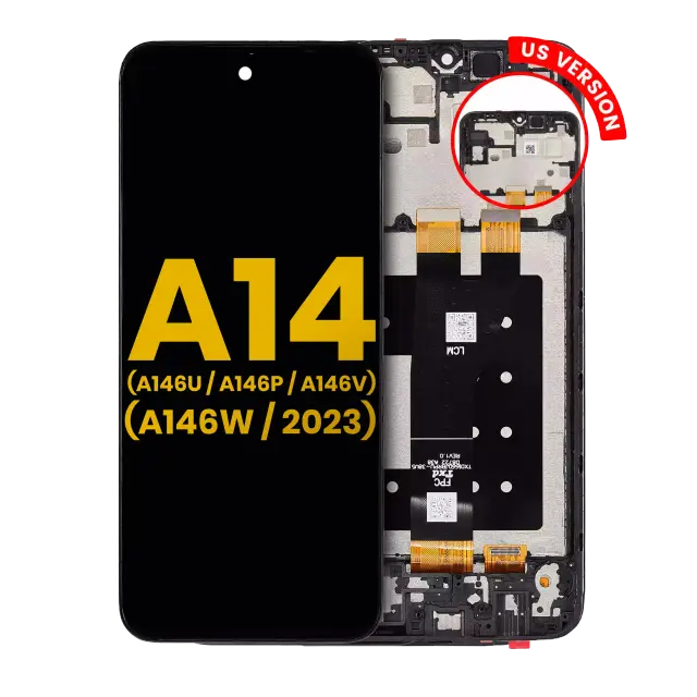 Écran pour Samsung Galaxy A14 5G (A146U / A146P / A146V / A146W / 2023) (version US, reconditionné, toutes couleurs)