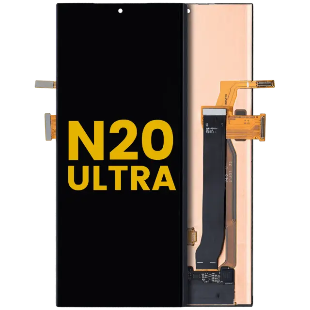 Écran OLED sans châssis pour Samsung Galaxy Note 20 Ultra 5G (reconditionné, toutes couleurs)